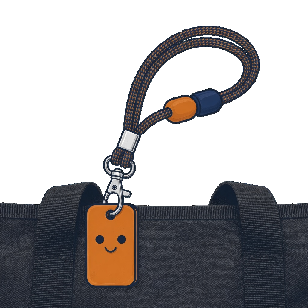 A breakaway lanyard